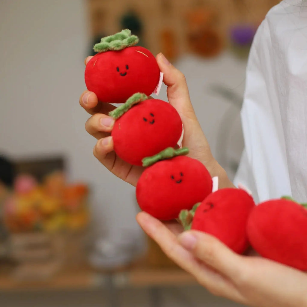 Porte-clés/bijou de sac - Tomate