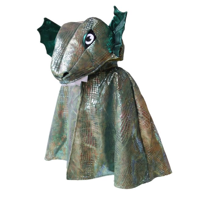 Déguisement enfant cape de dragon métallisée
