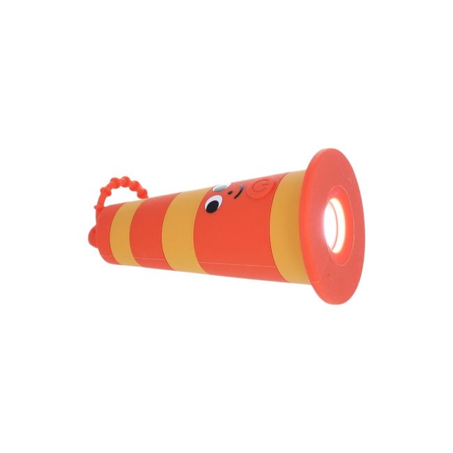 Lampe de poche en silicone cône de chantier - Bip Bip !