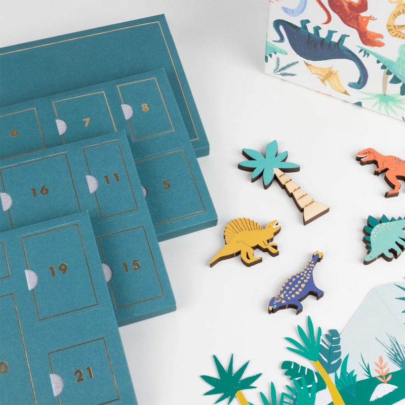 Calendrier de l'avent Dinosaures