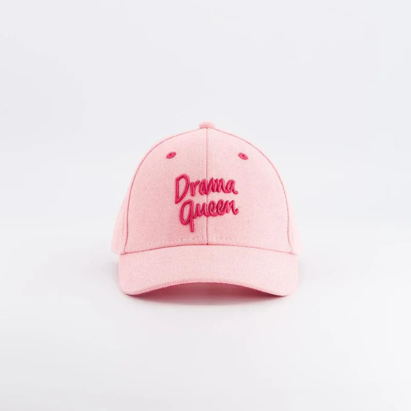Casquette Drama Queen denim rose | Enfant - CHAMAYE