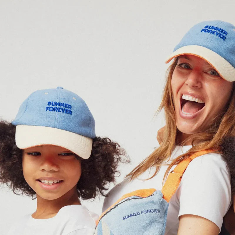 Casquette Summer Forever éponge bleu | Adulte - CHAMAYE