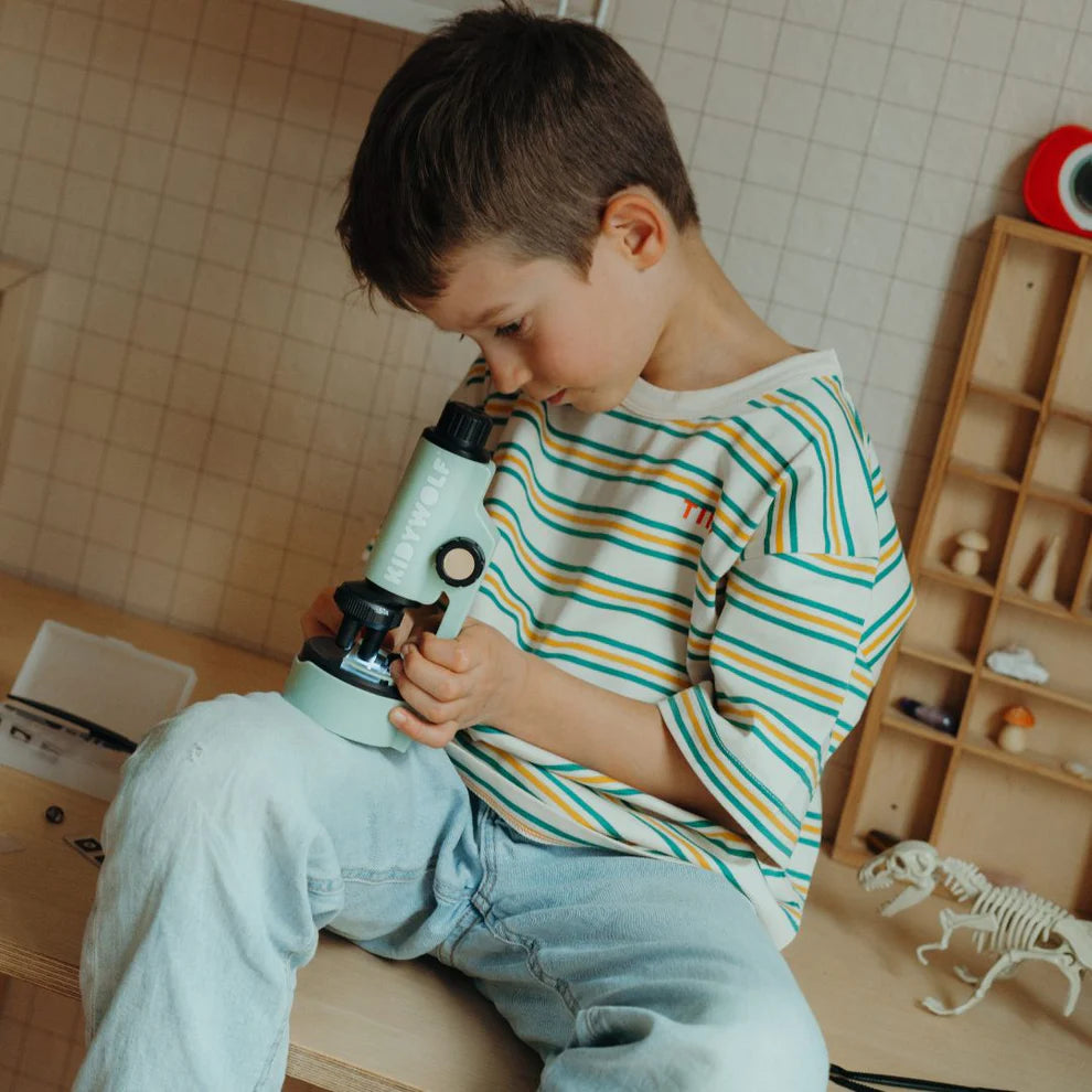 KIDYMICROSCOPE Microscope portable - Vert