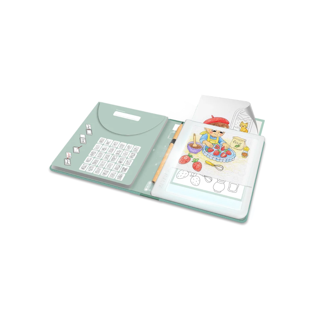 KIDYDRAW-PAD Tablette à dessin lumineuse Food