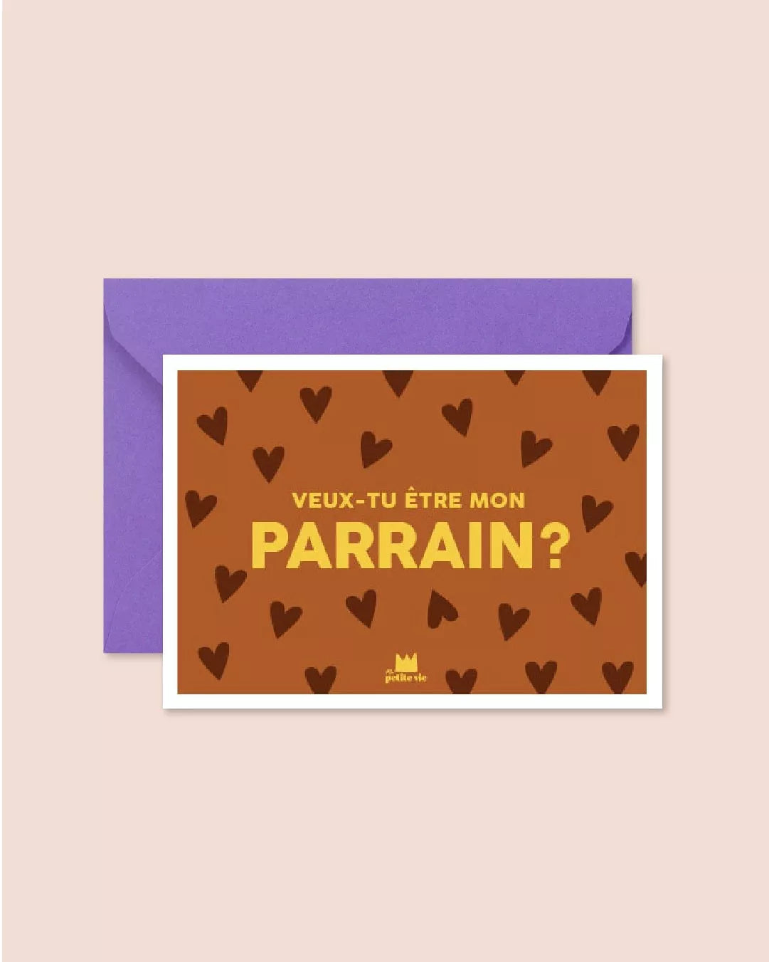 Carte postale - Veux-tu être mon parrain ?