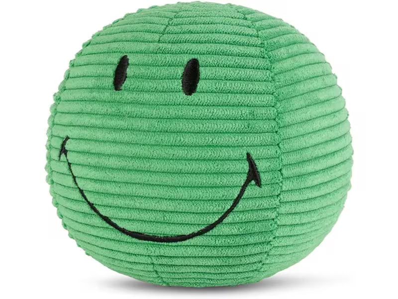 Peluche Smiley 13cm Fuzzy Vert