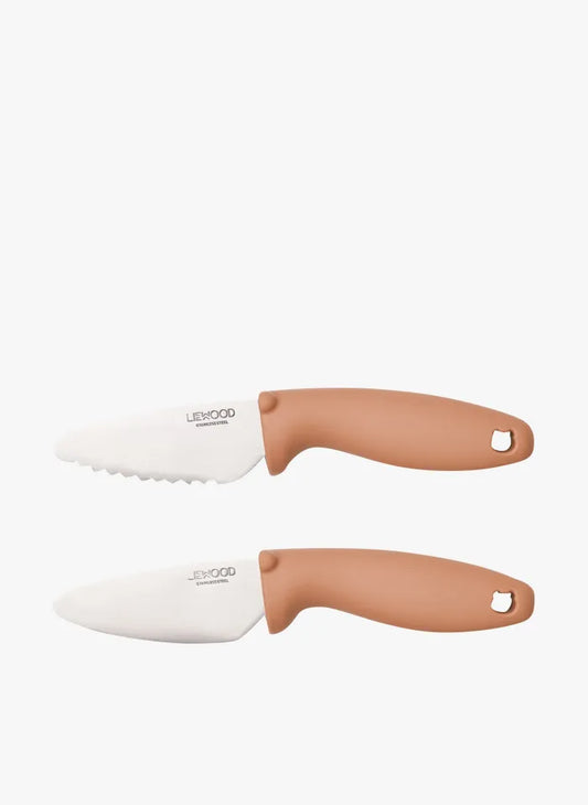 SET DE 2 COUTEAUX POUR ENFANT PERRY – TUSCANY ROSE