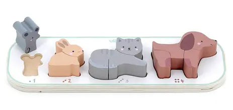 J'APPRENDS A COMPTER LES ANIMAUX - SARAH