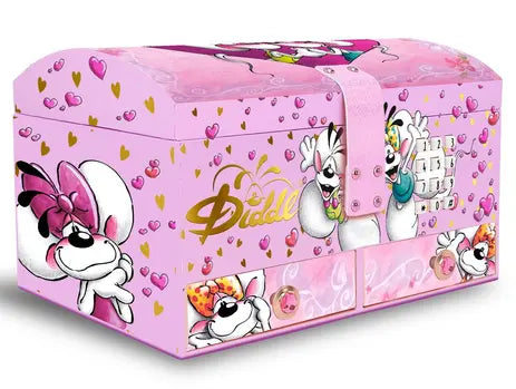 Coffret à bijoux digicode Diddl