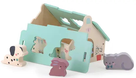 BOITE A FORMES MAISON DES ANIMAUX - SARAH