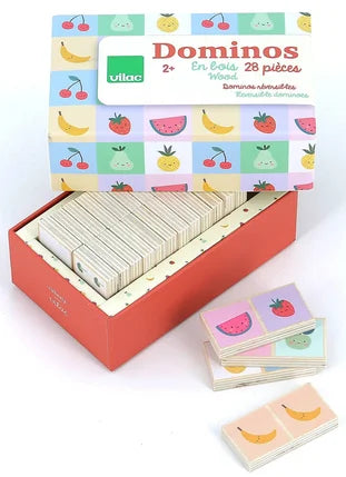 Dominos réversibles fruits/légumes - VILAC