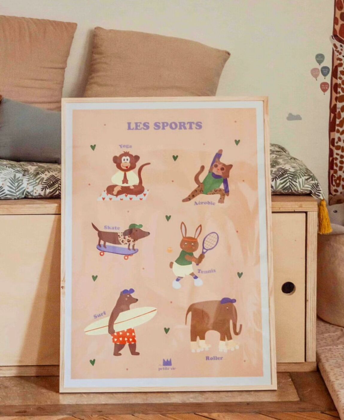 Affiche pédagogique - Les Sports