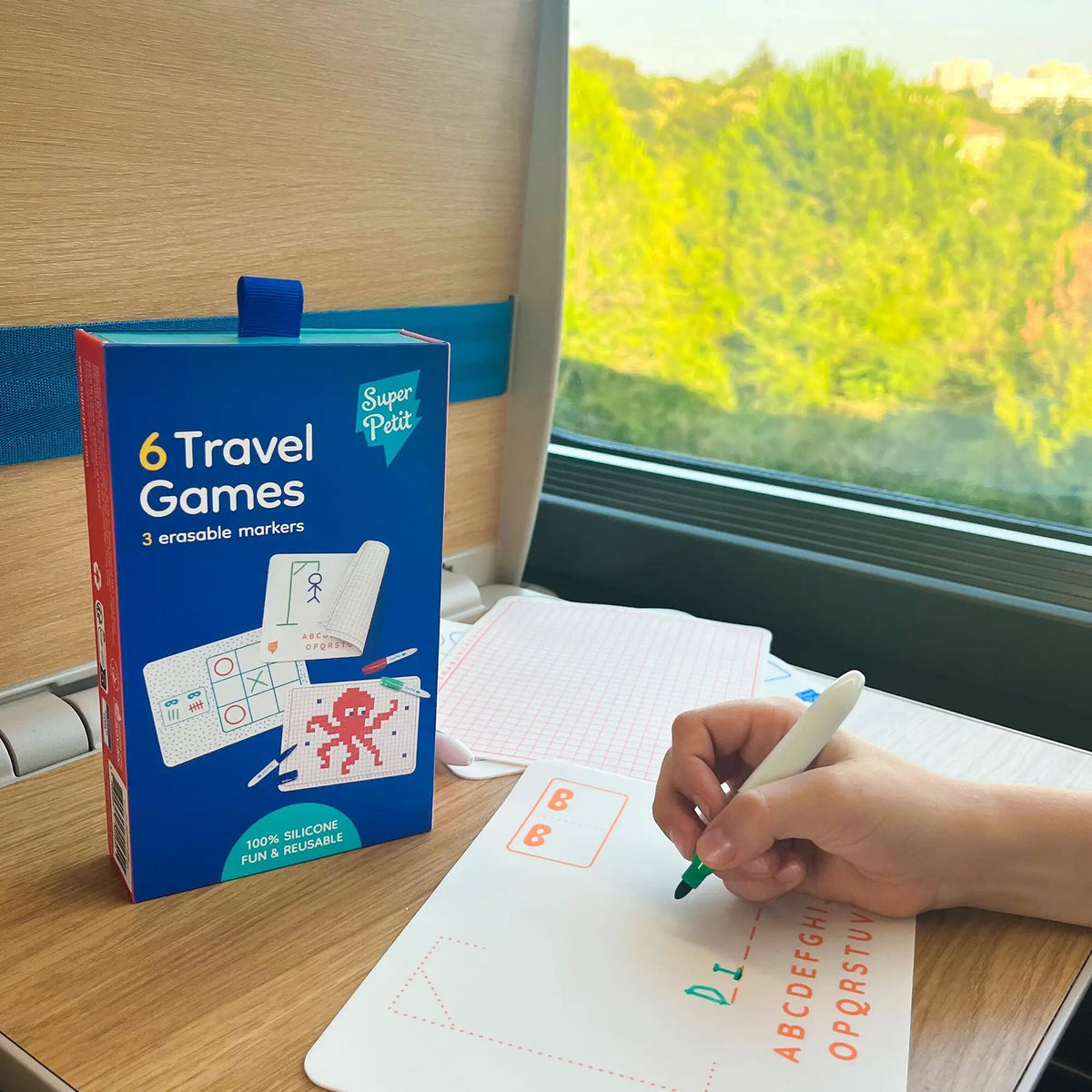 Jeux de voyage - Nomades, effaçables - Pour s'amuser à l'infini