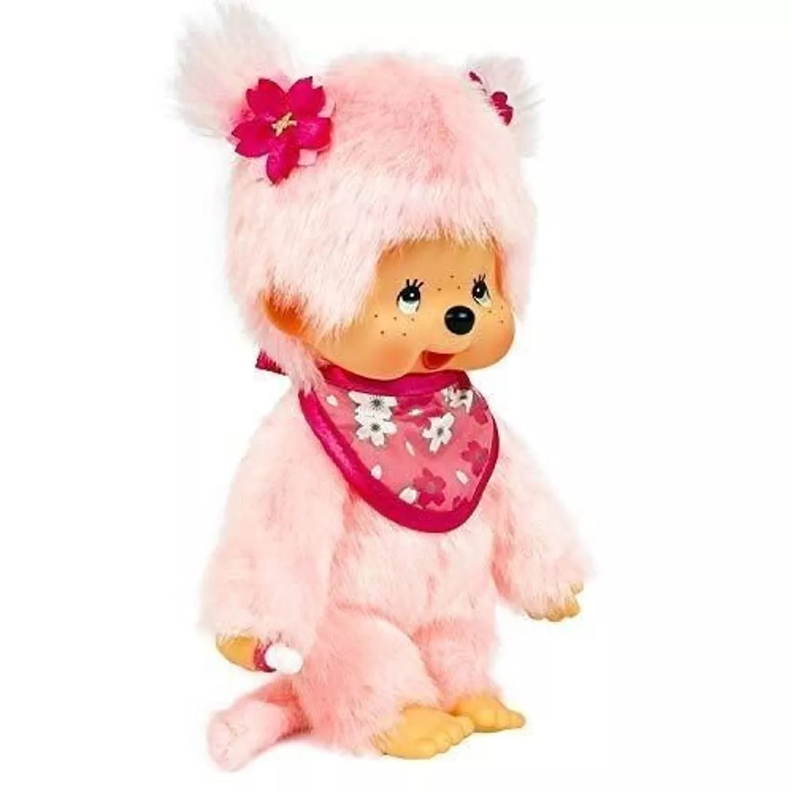 Monchhichi Pinky Sakura rose 20 cm