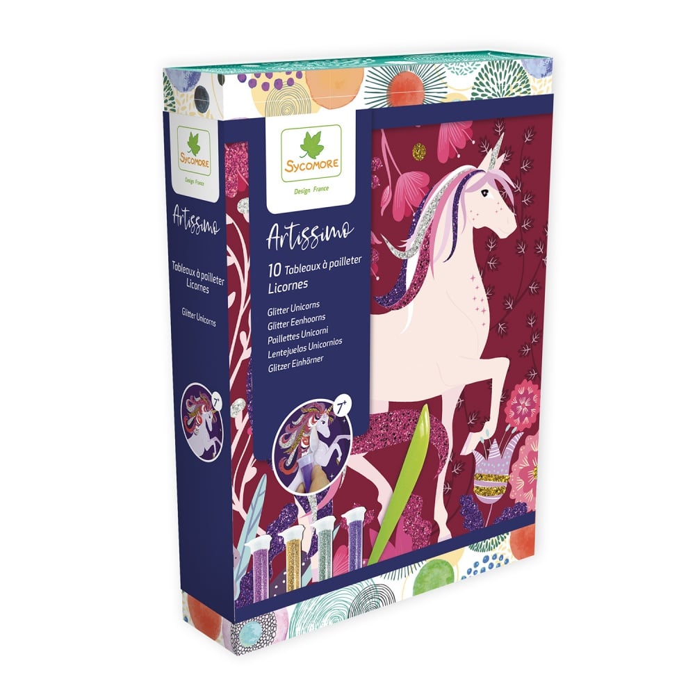 Kit créatif Sycomore - Artissimo - paillette licornes - SYCOMORE