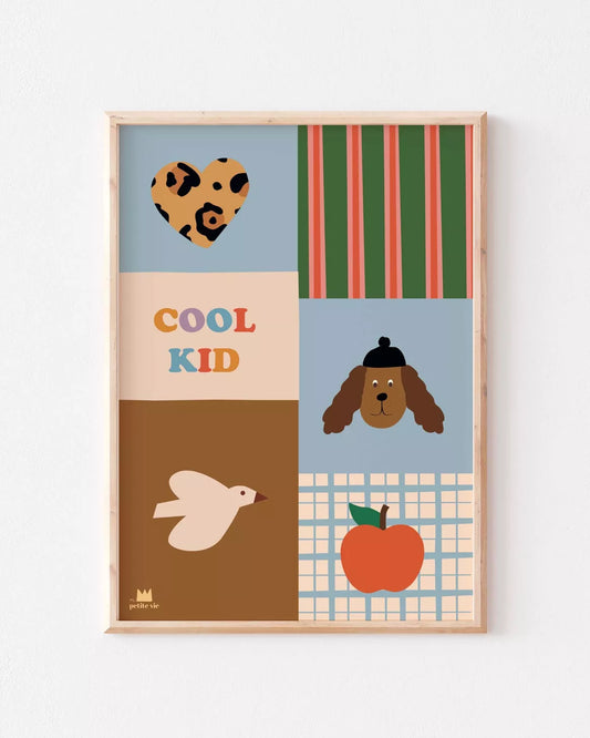 Affiche pédagogique - décoration enfant - Cool Kid géante