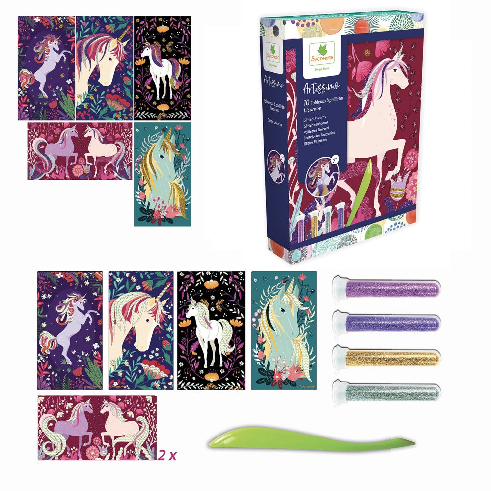 Kit créatif Sycomore - Artissimo - paillette licornes - SYCOMORE