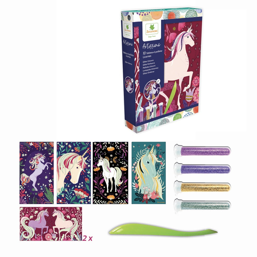Kit créatif Sycomore - Artissimo - paillette licornes - SYCOMORE