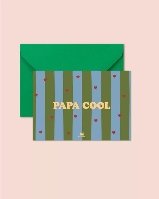 Carte + enveloppe - Papa cool