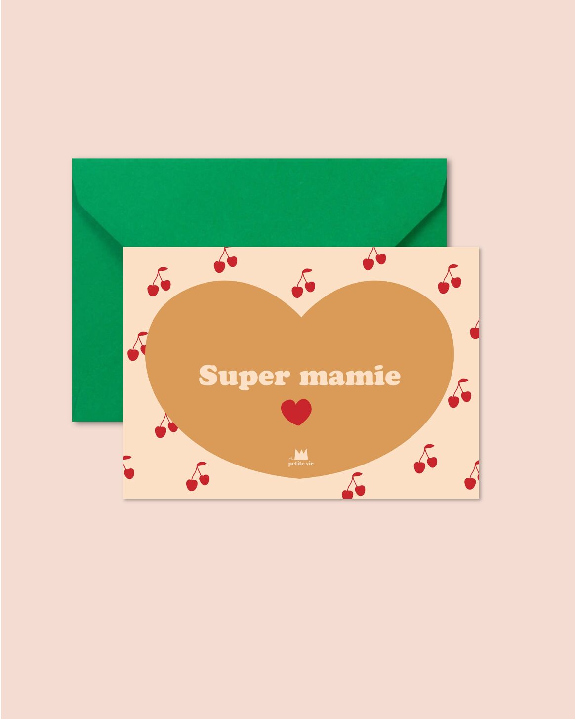 Carte + enveloppe - Super Mamie