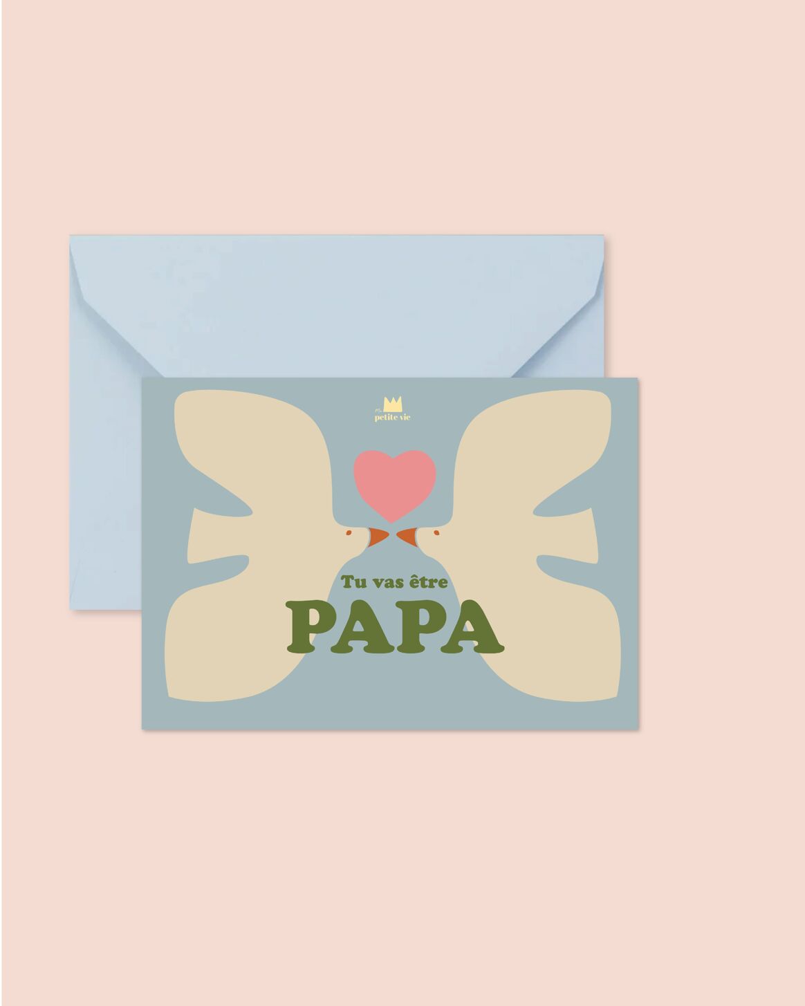 Carte postale - Tu vas être Papa