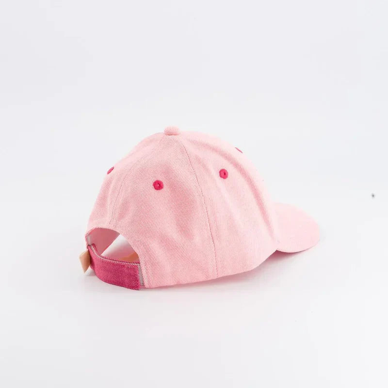 Casquette Drama Queen denim rose | Enfant - CHAMAYE