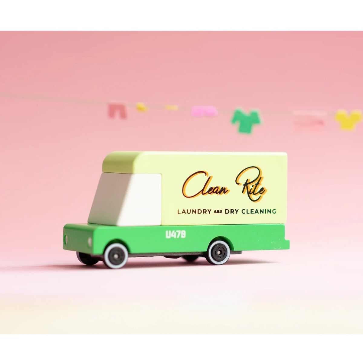 Laundry Van Camion en bois