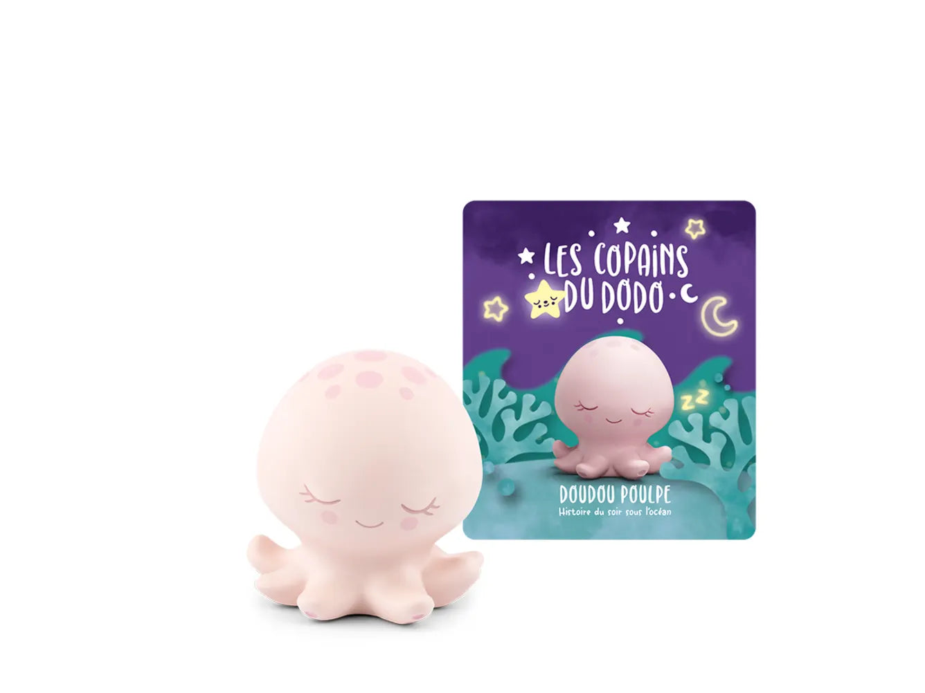Figurine -Doudou Poulpe - Les Copains Du Dodo