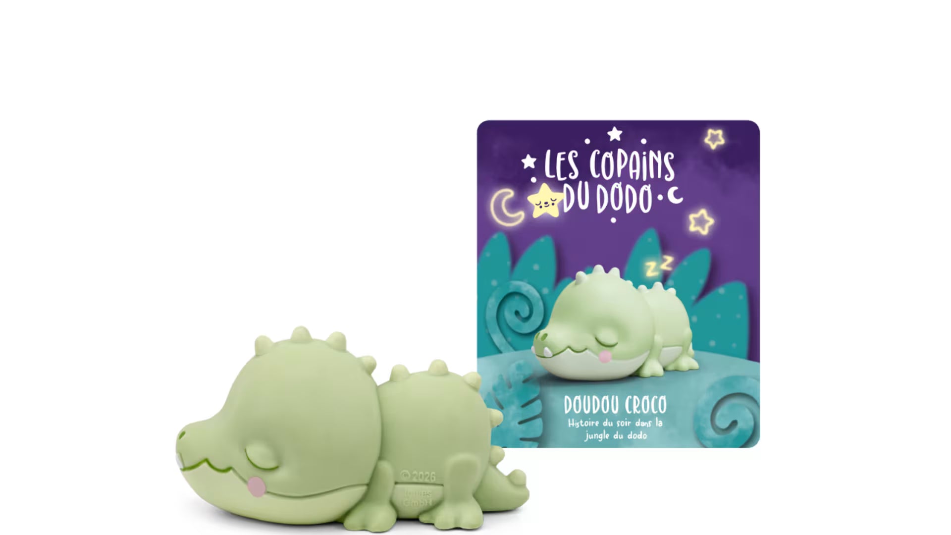 Figurine - Doudou Croco - Les Copains Du Dodo