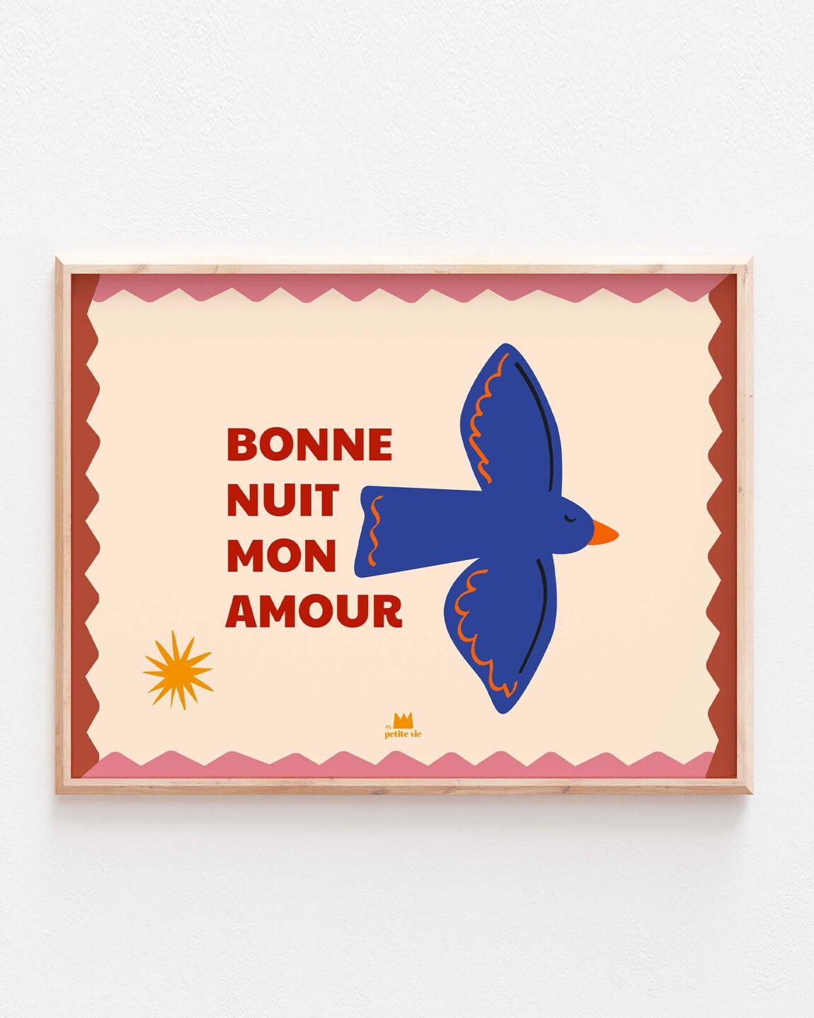 Affiche A3 -Bonne nuit mon amour