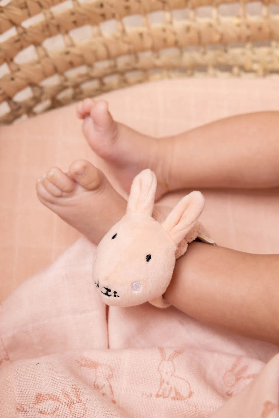 Hochet bracelet - Mrs. Rabbit