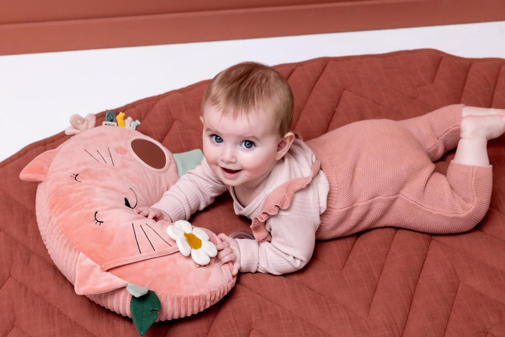 Coussin d'activités - Mrs. chat