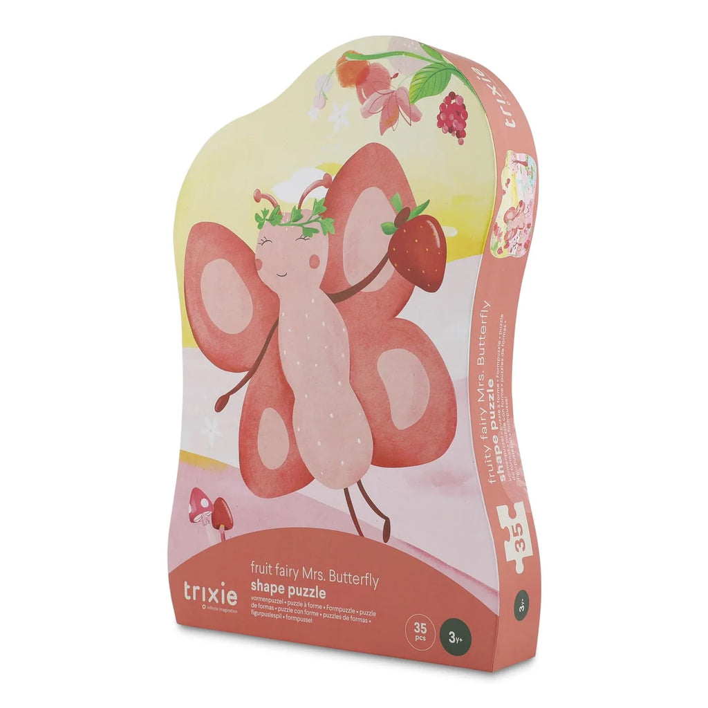 Puzzle à forme - Fée des fruits Mrs. Butterfly - 35pcs
