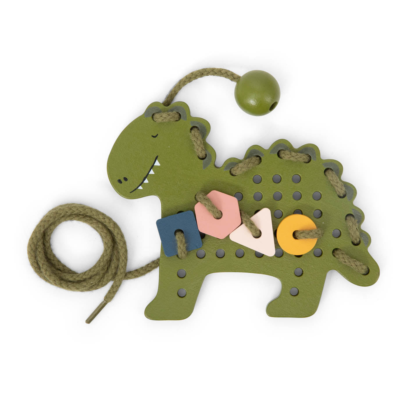Jeux de laçage bois animaux