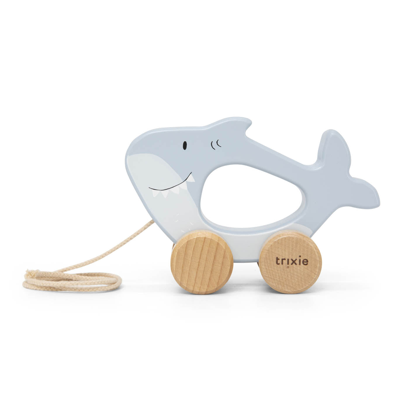 Jouet à tirer en bois - Mr. Requin