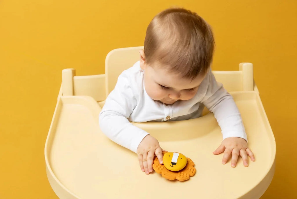 Jouet spinner à ventouse en silicone - Mr. Lion