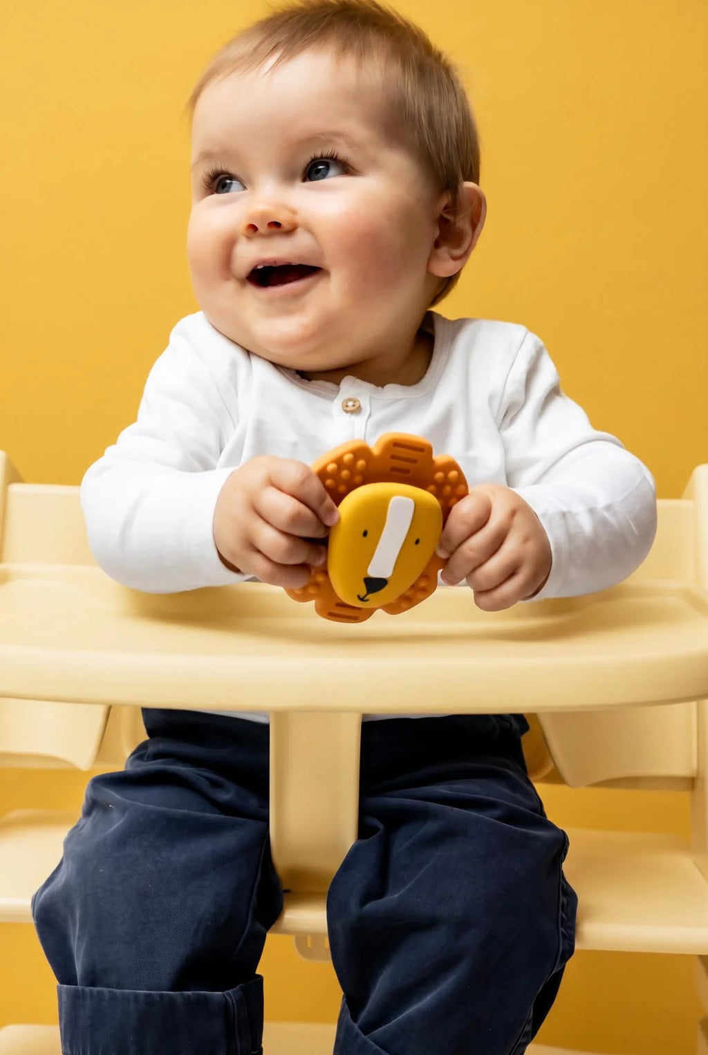 Jouet spinner à ventouse en silicone - Mr. Lion