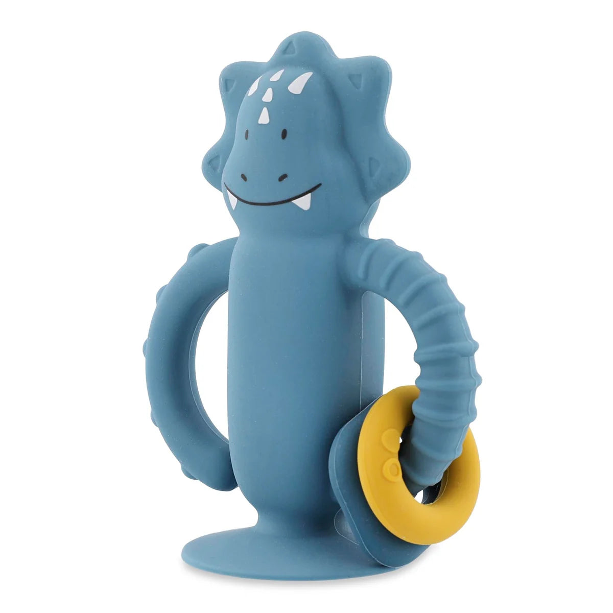 Jouet sensoriel en silicone avec ventouse - Mr. Triceratops
