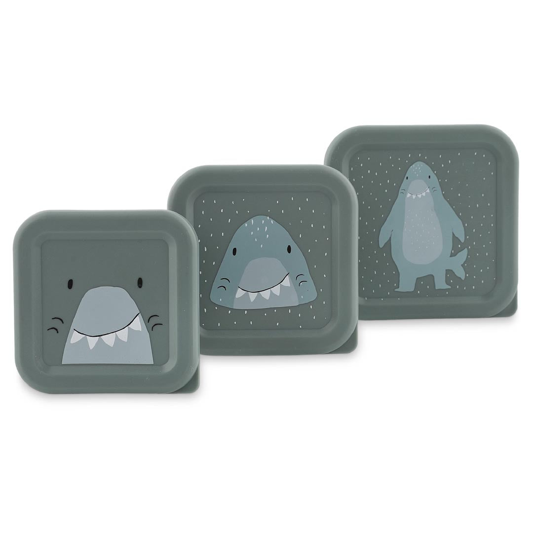 Boîtes à goûter - 3 pièces - Mr. Requin