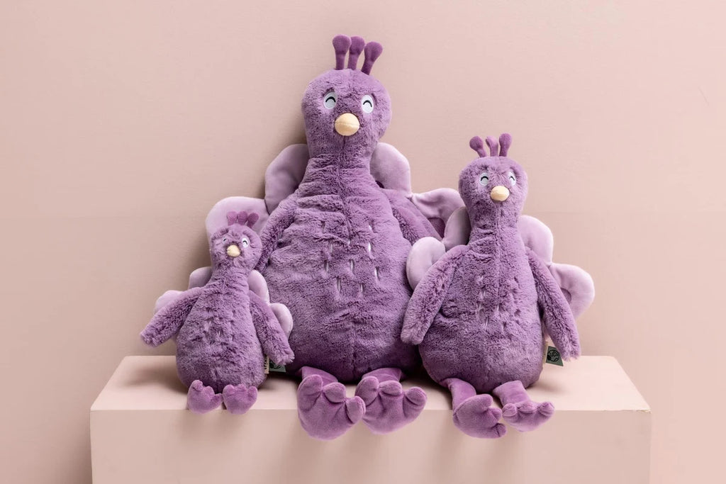 Animal en peluche - bébé - Mrs. Peacock