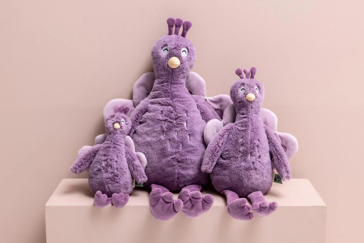 Animal en peluche - bébé - Mrs. Peacock