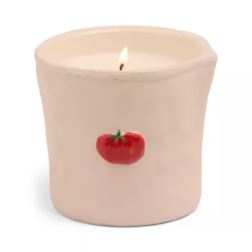 Bougie en céramique en relief Bistro 8 oz/226 g - Tomate Heirloom en boîte