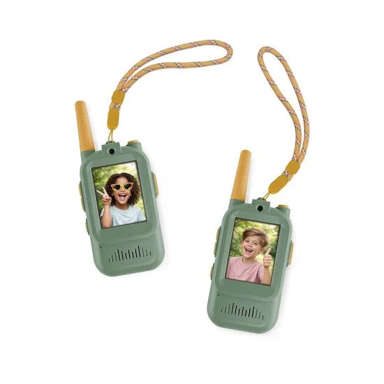 Talkie-walkie vidéo avec effets et filtres Vert
