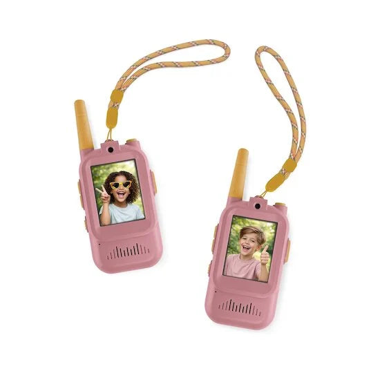 Talkie-walkie vidéo avec effets et filtres Rose