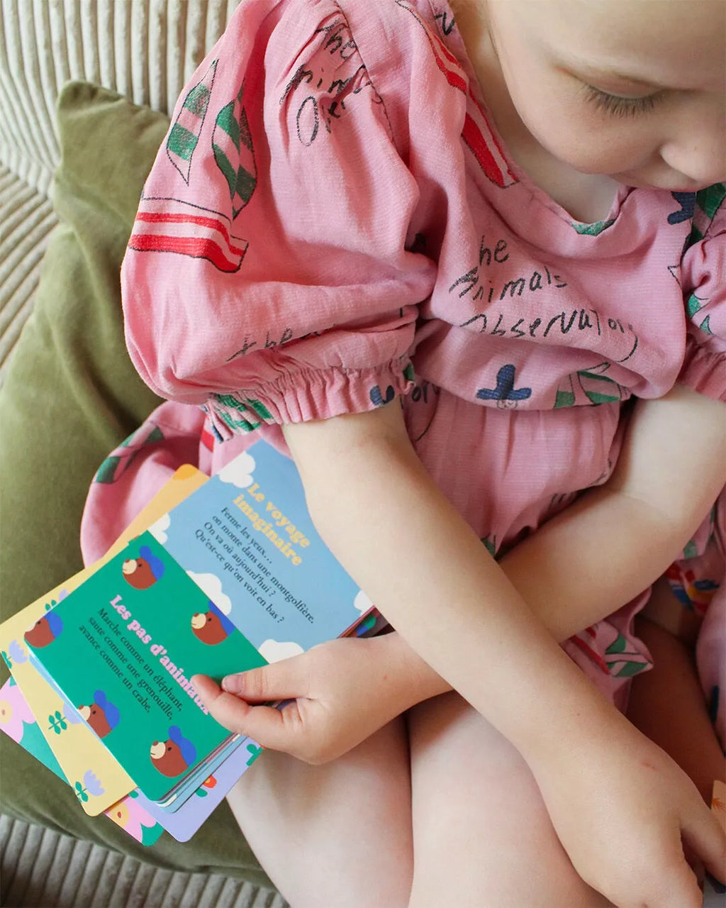 Jeu de cartes "Mes Petits défis" : 15 cartes pour discuter, rire, bouger et créer du lien