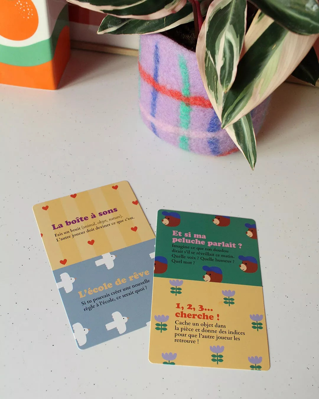 Jeu de cartes "Mes Petits défis" : 15 cartes pour discuter, rire, bouger et créer du lien