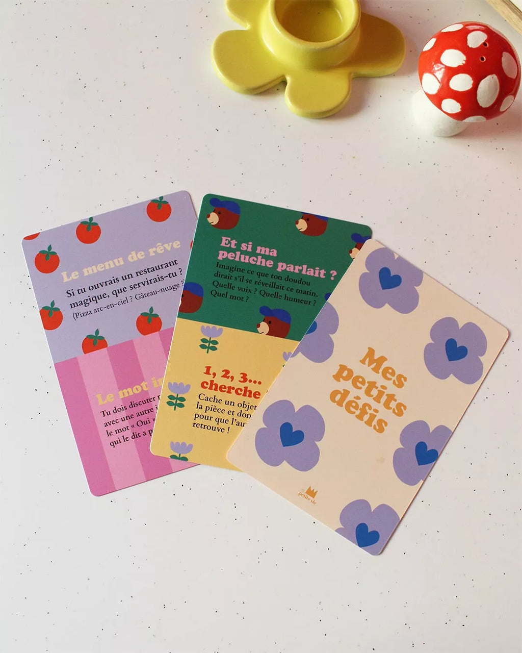 Jeu de cartes "Mes Petits défis" : 15 cartes pour discuter, rire, bouger et créer du lien