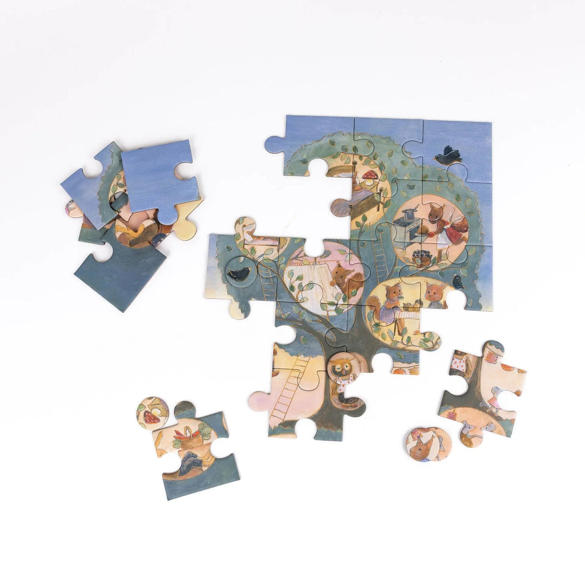 Puzzle arbre écureuils – Egmont Toys