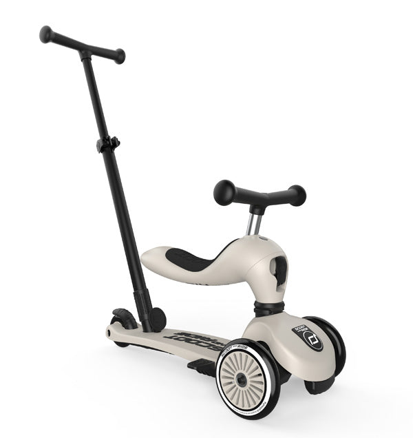 Trottinette 2 en 1 HIGHWAYKICK 1 PUSH&GO - ASH