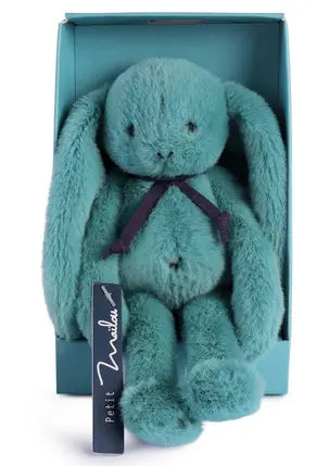 Calin de poche 16cm - Lapin bleu lagon